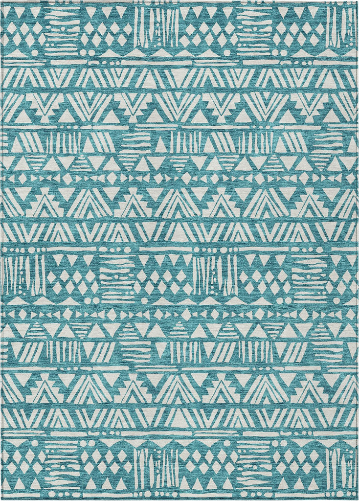 addison chantille acn907 teal rug
