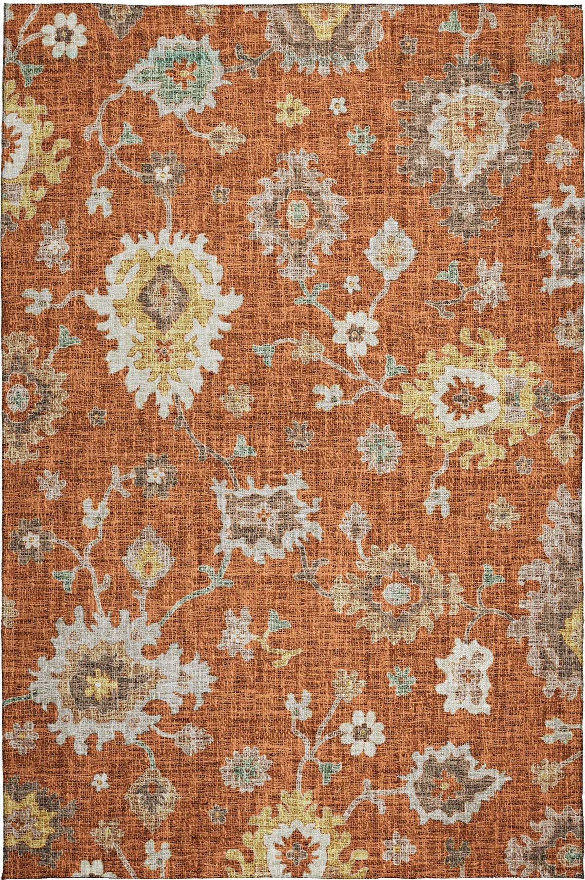 dalyn portico po6 paprika rug
