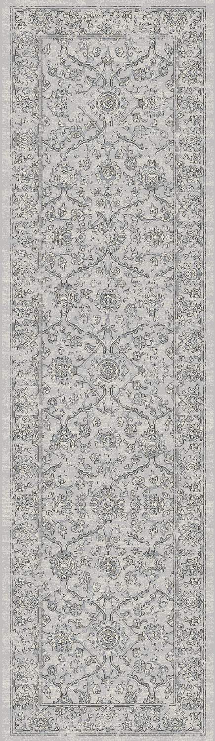 dynamic rugs ancient garden 57136 9696 silver rug
