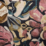 loloi rugs belladonna blm 01 black berry rug
