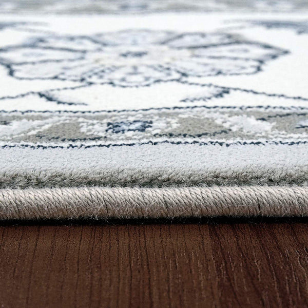 dynamic rugs ancient garden 57365 9666 soft gray rug