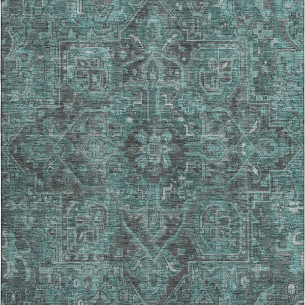 addison mayfield amf571 turquoise rug