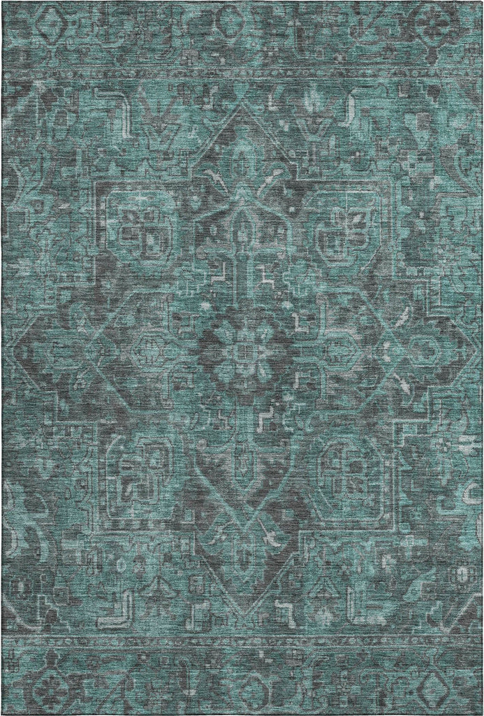addison mayfield amf571 turquoise rug