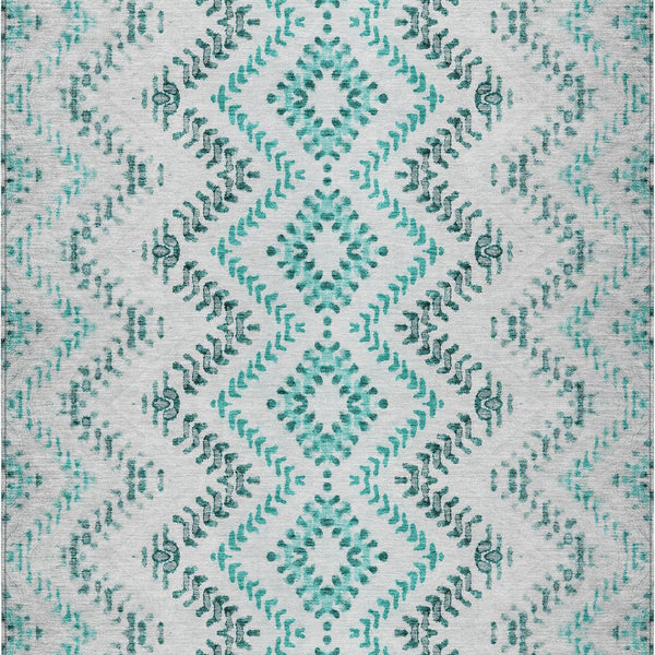 addison chantille acn684 teal rug