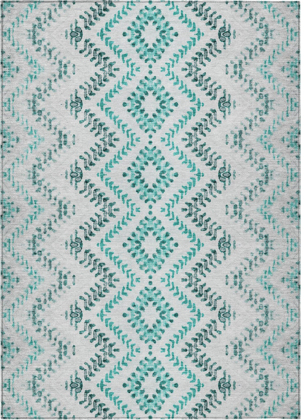 addison chantille acn684 teal rug