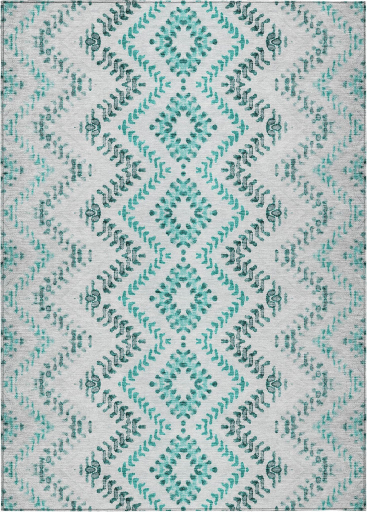 addison chantille acn684 teal rug