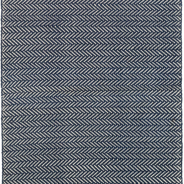 dash albert herringbone rda356 indigo rug