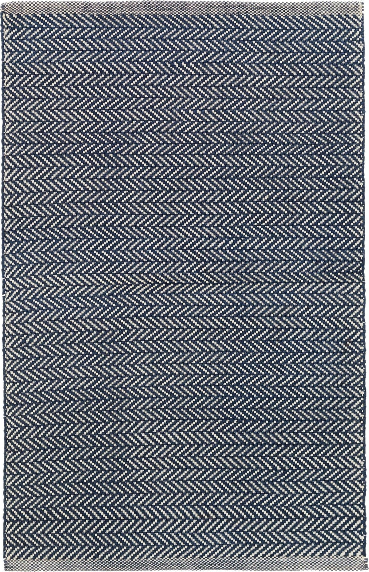 dash albert herringbone rda356 indigo rug