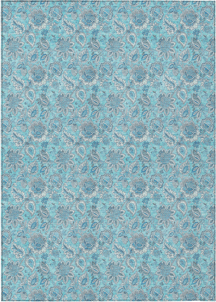 addison chantille acn662 aqua rug