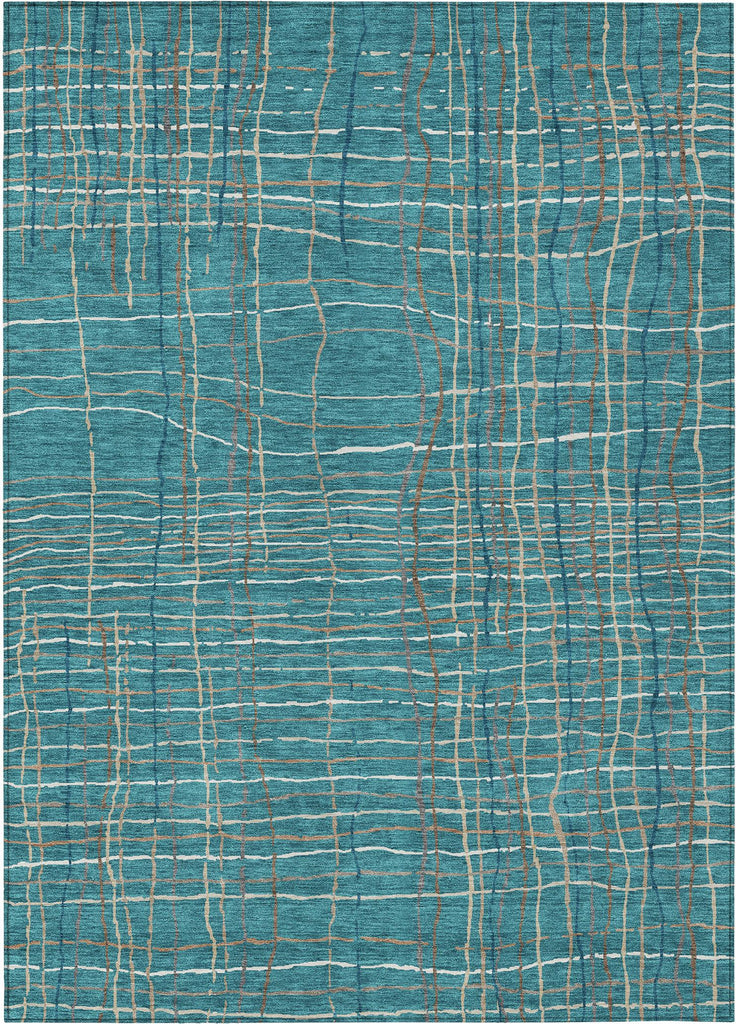 addison chantille acn998 teal rug