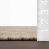 dash albert casdia da2540 ivory hand knotted wool rug