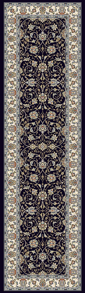 dynamic rugs ancient garden 57120 3464 navy rug