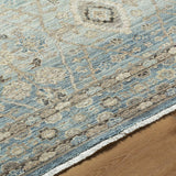 surya khorasan kho 2304 sky blue rug