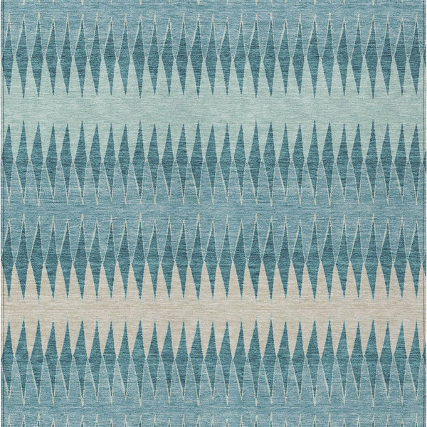 addison chantille acn867 teal rug