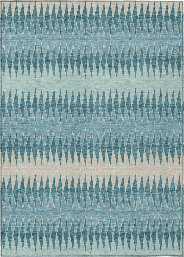 addison chantille acn867 teal rug