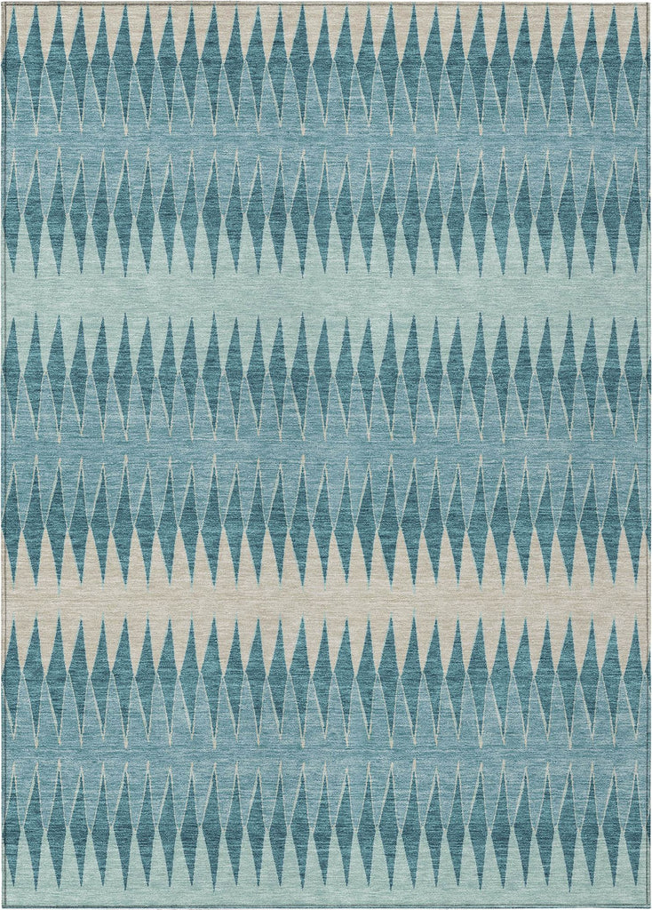 addison chantille acn867 teal rug