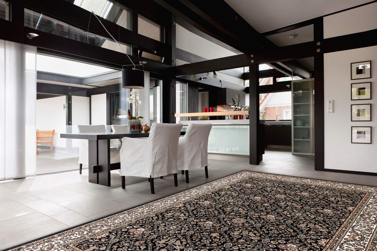 dynamic rugs brilliant 7211 090 black rug