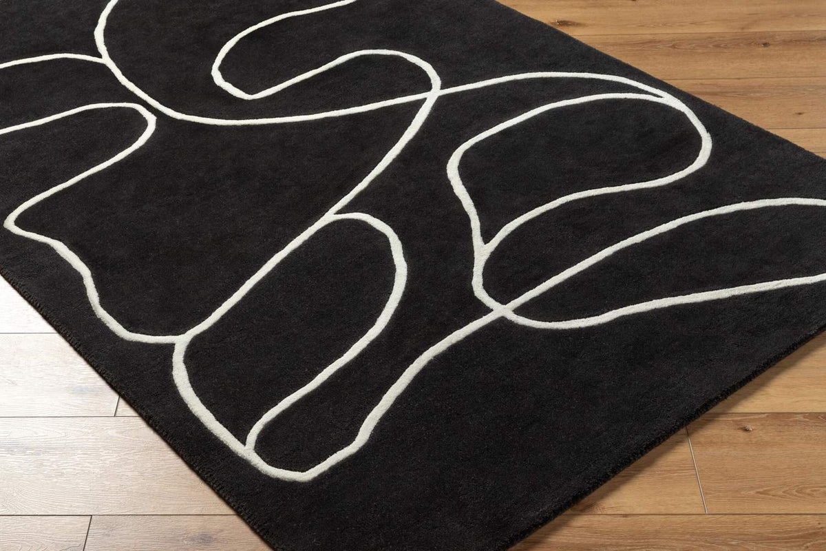 surya jason wu jsw 1008 black rug