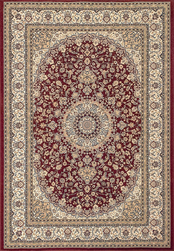 dynamic rugs ancient garden 57119 1414 red rug