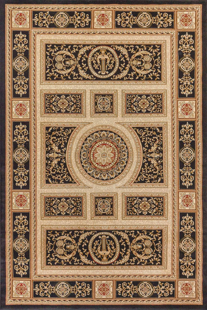 dynamic rugs legacy 58021 090 black rug
