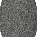 rhody elegance eg82 frosty black rug