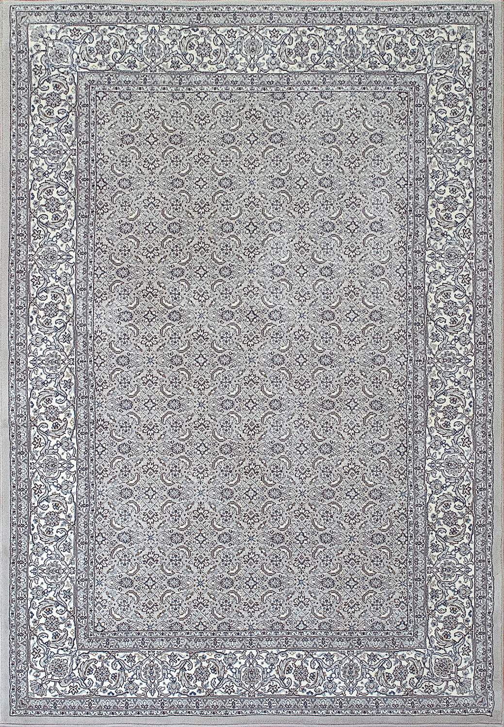 dynamic ancient garden 57011 9666 soft grey rug