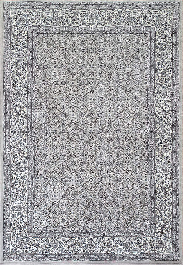 dynamic ancient garden 57011 9666 soft grey rug