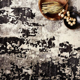 loloi rugs elixir eh 06 black ivory rug