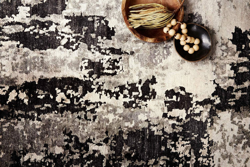 loloi rugs elixir eh 06 black ivory rug