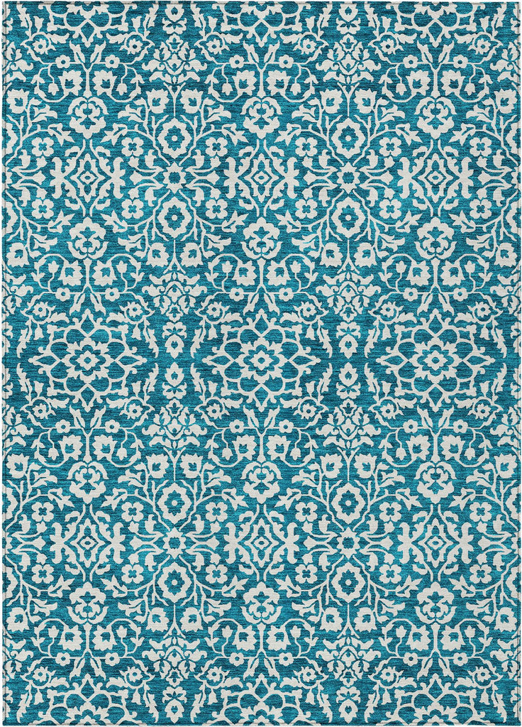 addison chantille acn920 teal rug