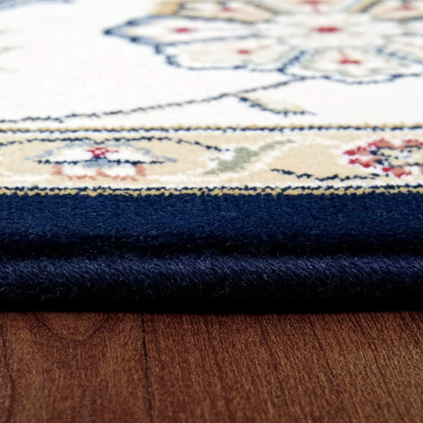 dynamic rugs ancient garden 57365 3464 blue rug