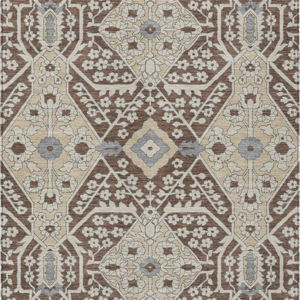 addison chantille acn863 chocolate rug