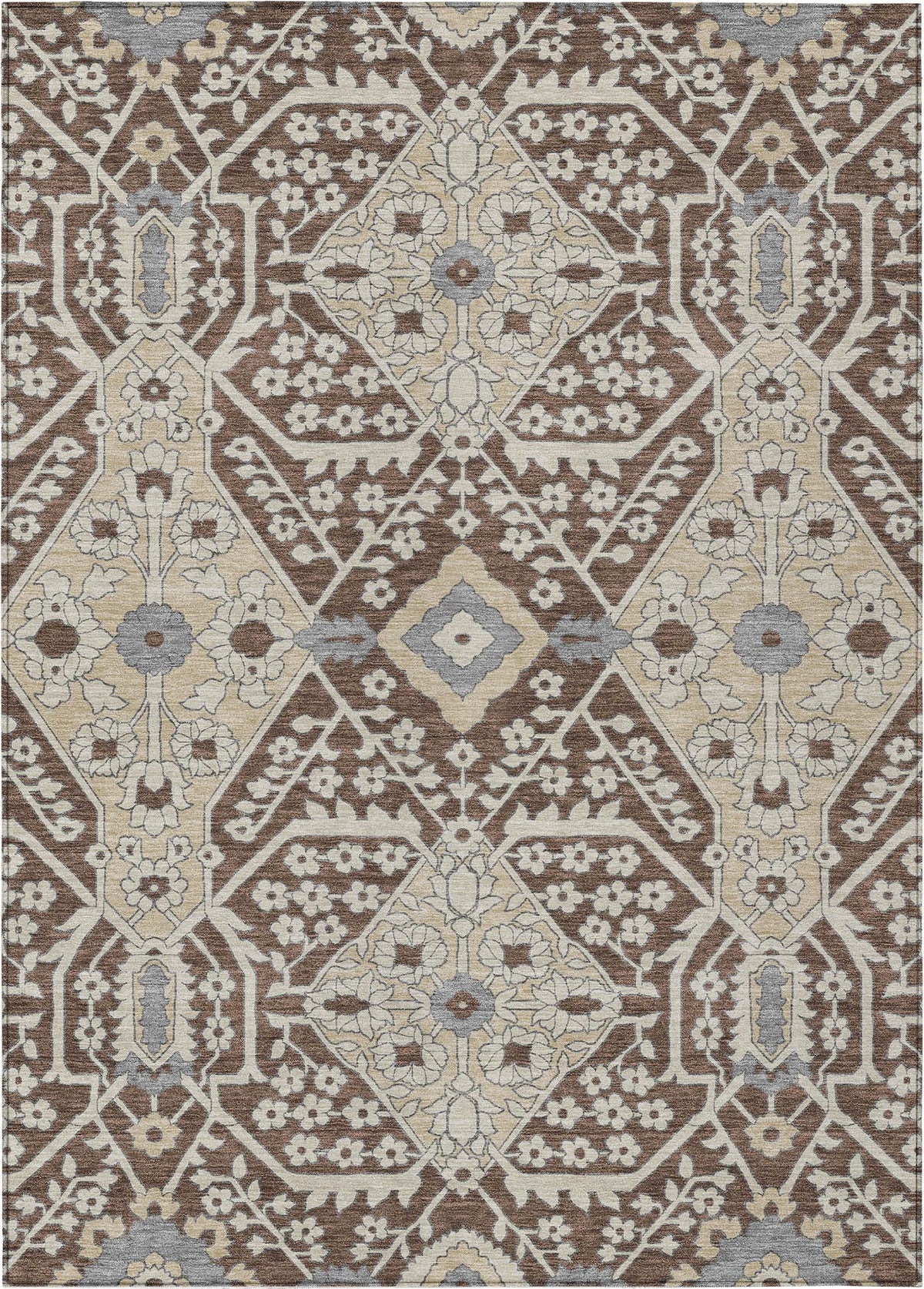 addison chantille acn863 chocolate rug