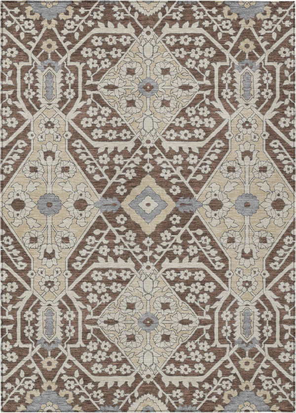 addison chantille acn863 chocolate rug