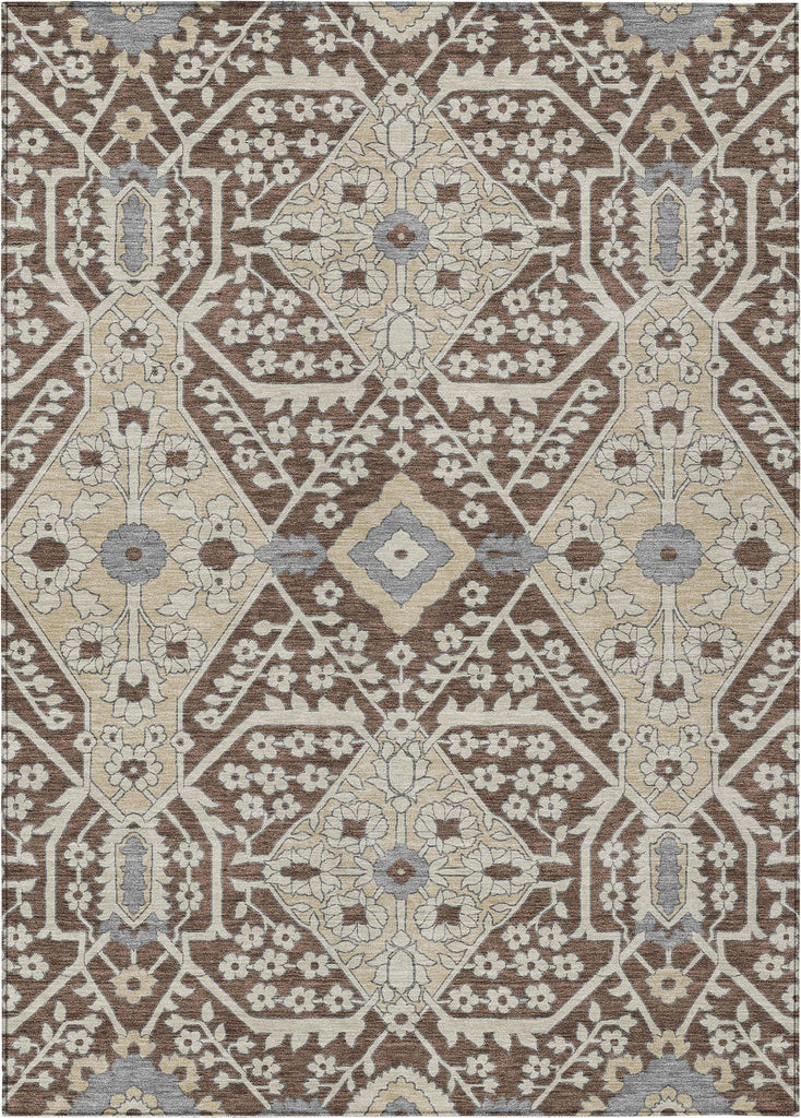 addison chantille acn863 chocolate rug