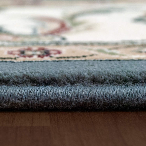 dynamic rugs ancient garden 57365 5464 light blue rug