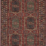 capel kindred qashqai 3453 cardinal indigo rug