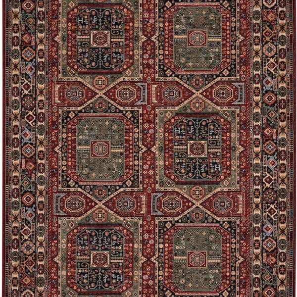 capel kindred qashqai 3453 cardinal indigo rug