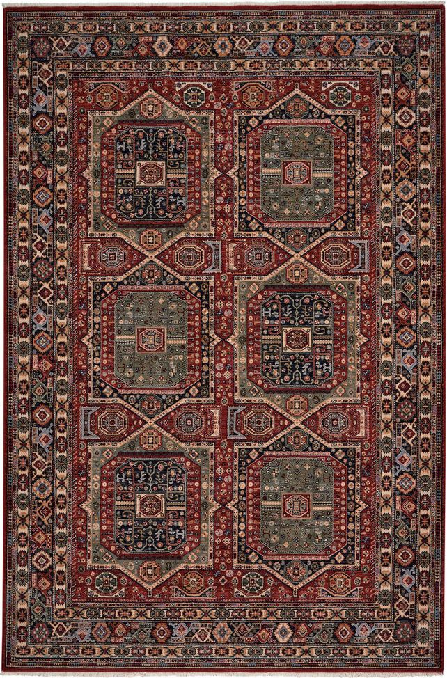 capel kindred qashqai 3453 cardinal indigo rug