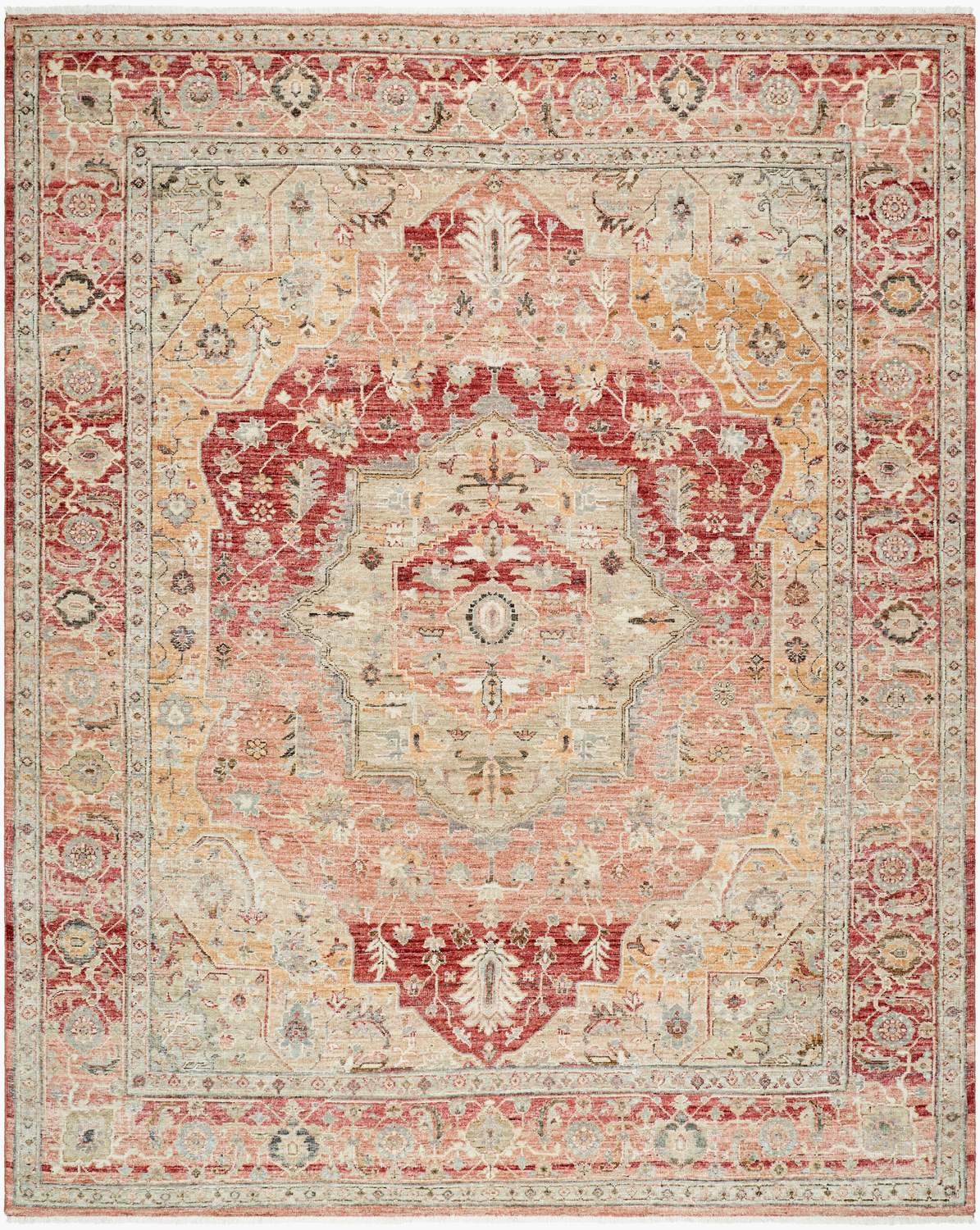surya khorasan kho 2301 crimson rug