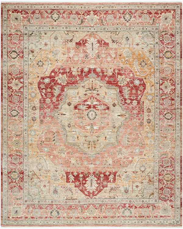 surya khorasan kho 2301 crimson rug