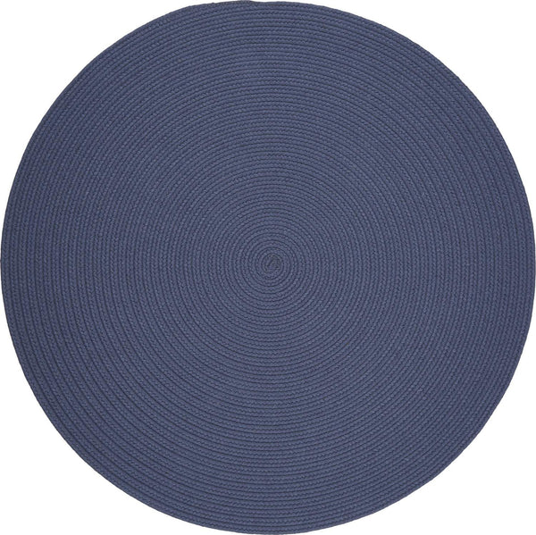 rhody solid wool s102 sailor blue rug