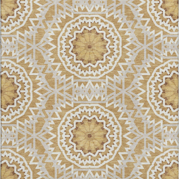 addison mayfield amf619 gold rug