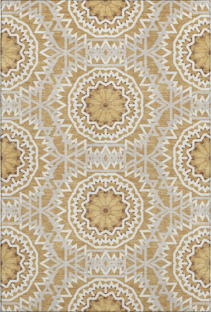 addison mayfield amf619 gold rug