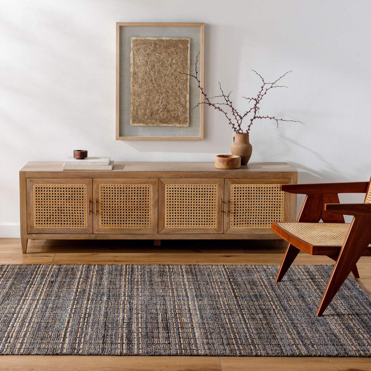 surya shivan svh 2301 navy rug