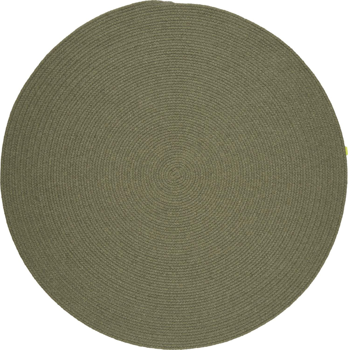 rhody solid wool s111 moss green rug