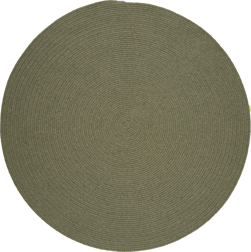 rhody solid wool s111 moss green rug
