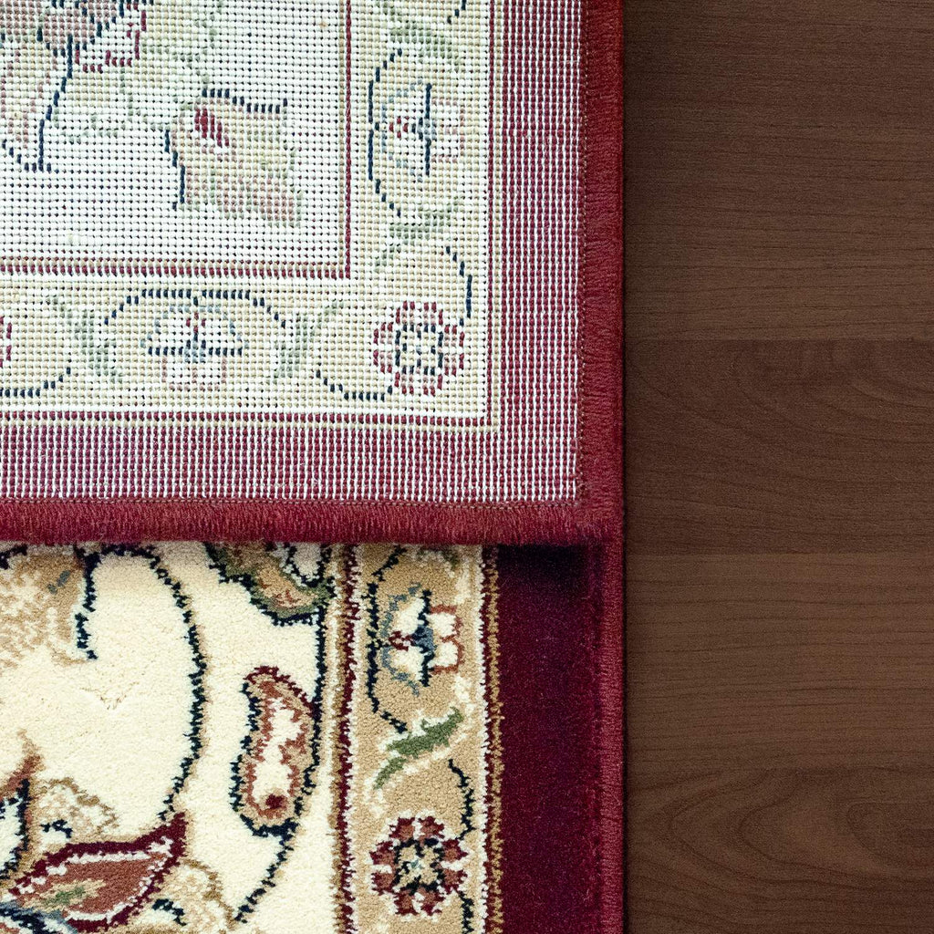 dynamic rugs ancient garden 57365 1464 red rug