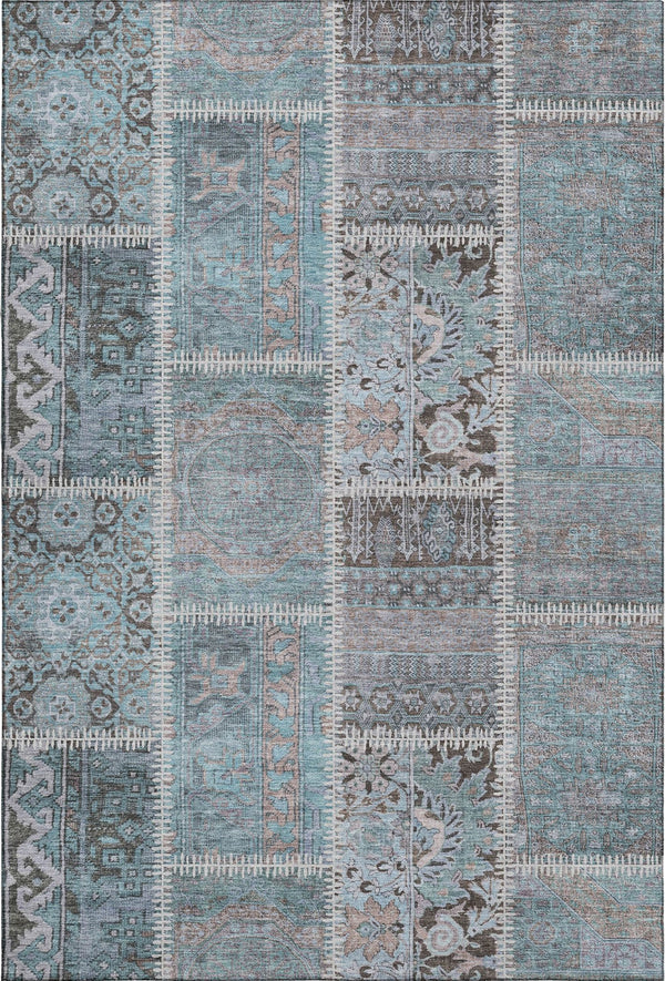 addison mayfield amf635 teal rug