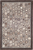 dash albert cats paw rda288 grey rug